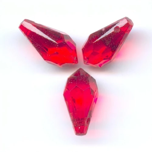 Gouttes PureCrystal 6000 11x5.5 mm Light Siam x8