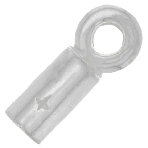 Embout pour cordon 2 mm - Argent 925 x2