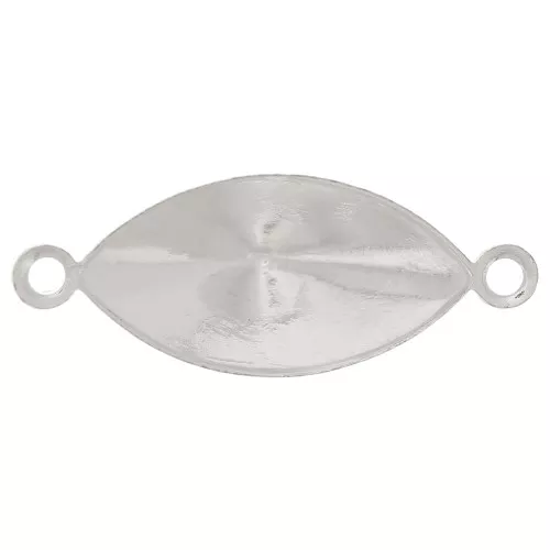 Serti intercalaire pour navette PureCrystal 4228 15x7 mm - Argenté x1
