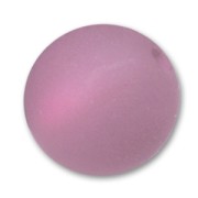 Perle ronde Polaris Dépolie 10 mm Antique Pink x1