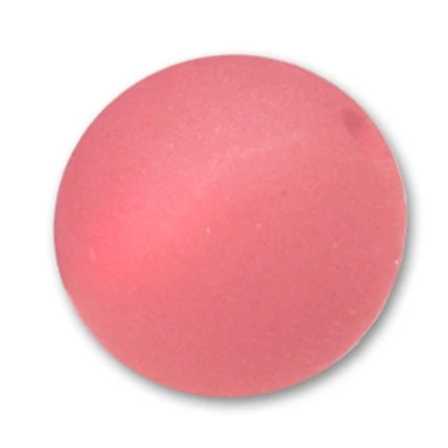 Perle ronde Polaris Dépolie 8 mm Padparadscha x1