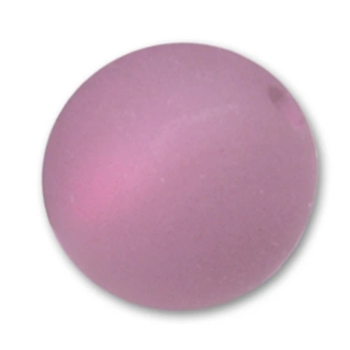 Perle ronde Polaris Dépolie 8 mm Antique Pink x1