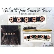 Arcos® par Puca® 5x10 mm - Jet Mat AB x10g