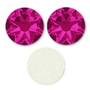 Strass à coller en cristal PureCrystal 4 mm Fuchsia x36