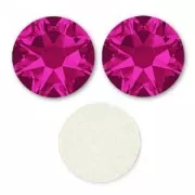 Strass à coller en cristal PureCrystal 4 mm Fuchsia x36