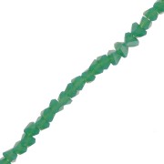 Perles en verre irrégulières facettées 3 mm - Vert foncé x33cm|raw }}