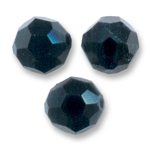 Perles rondes PureCrystal 5000 4 mm - Jet x20