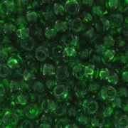 Perles rocailles Preciosa 9/0 2.5 mm - Vert bouteille x20g