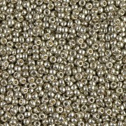 Rocaille Miyuki Duracoat 11/0 4221 - Galvanized Light Pewter x100g