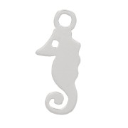 Mini breloque hippocampe 10x4 mm - Argent 925 x1