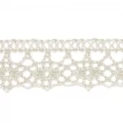 Dentelle 13 mm Crème x1m