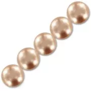 Perles nacrées PureCrystal 5810 6 mm Rose Gold Pearl x10
