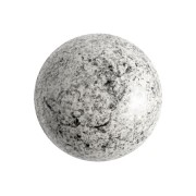 Cabochon rond en verre par Puca® 18 mm - Old Silver x1