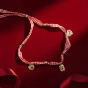 Breloque coeur travaillé 16x14 mm - Acier inoxydable 304 Doré x1