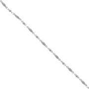 Chaîne maille Fantaisie boules et olives 2.6 mm - Acier inoxydable x1m|raw }}