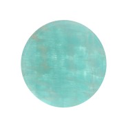 Cabochon plat rond - palet - 10 mm en pierre gemme - Amazonite x1|raw }}