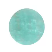 Cabochon plat rond - palet - 10 mm en pierre gemme - Amazonite x1