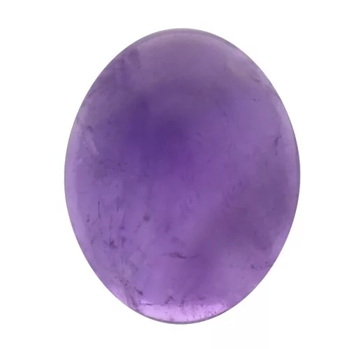 Cabochon ovale 10x8 mm en pierre gemme - Amethyste x1