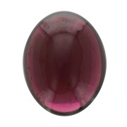 Cabochon ovale 10x8 mm en pierre gemme - Grenat x1|raw }}