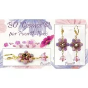 Perles en verre Amos® par Puca® 5x8 mm - Full Azzuro x10g