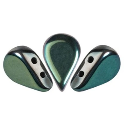 Perles en verre Amos® par Puca® 5x8 mm - Full Celsian x10g