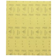 Papier Emeri waterproof SIA Abrasives 280x230 mm - P600 - Rouge x1