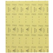 Papier Emeri waterproof SIA Abrasives 280x230 mm - P800 - Rouge x1