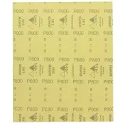 Papier Emeri waterproof SIA Abrasives 280x230 mm - P800 - Rouge x1