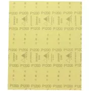 Papier Emeri waterproof SIA Abrasives 280x230 mm - P1200 - Rouge x1