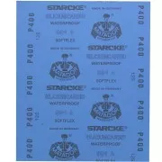 Papier Emeri MATADOR - souple Softflex waterproof 280x230 mm - P400 - Bleu x1