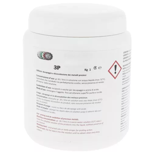 Poudre à dérocher Rose 3P pour argent et or x1kg