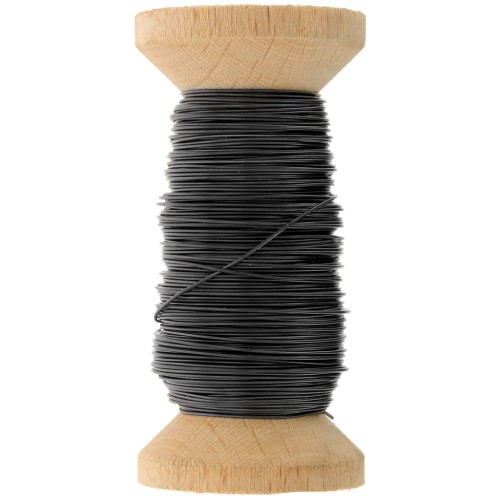 Fil de fer 0.5 mm recuit n°8 sur bobine x100gr