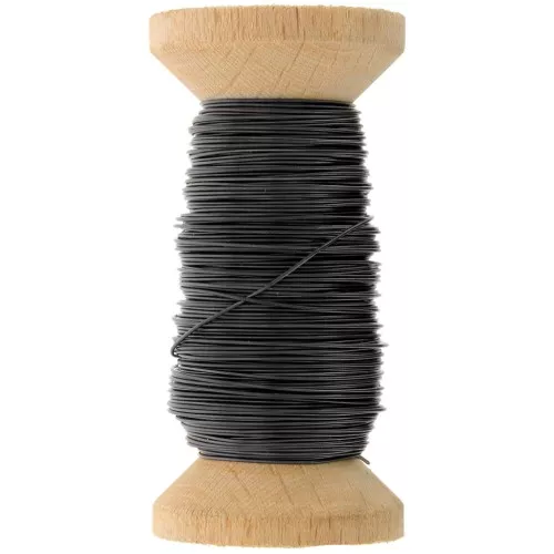 Fil de fer 0.5 mm recuit n°8 sur bobine x100gr