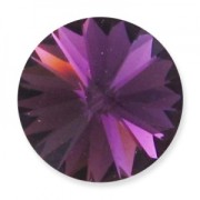 Cabochon PureCrystal 1122 Rivoli 14 mm Amethyst x1