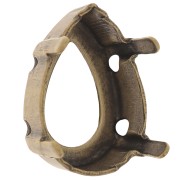 Serti griffe pour cabochon PureCrystal 4320 14x10 mm - Bronze x1