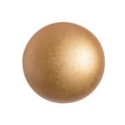 Cabochon rond en verre par Puca® 18 mm - Pastel Amber x1|raw }}