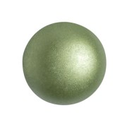 Cabochon rond en verre par Puca® 18 mm - Pastel Olivine x1|raw }}