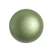 Cabochon rond en verre par Puca® 18 mm - Pastel Olivine x1