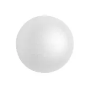 Cabochon rond en verre par Puca® 18 mm - Pastel White x1