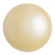 Cabochon rond en verre par Puca® 25 mm - Pastel Cream x1