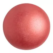 Cabochon rond en verre par Puca® 25 mm - Pastel Dark Coral x1