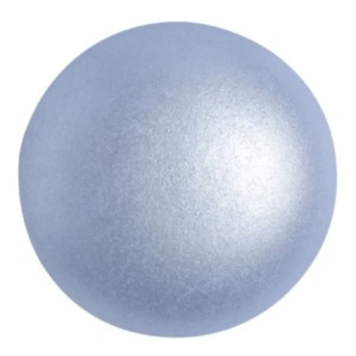 Cabochon rond en verre par Puca® 25 mm - Pastel Light Sapphire x1