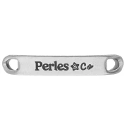 Intercalaires personnalisés 30x5 mm avec Logo complexe - Acier inox 304 x100