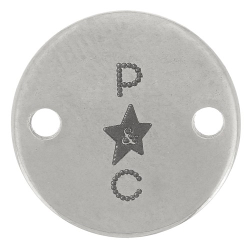 Intercalaires personnalisés 12 mm avec Logo simple - Acier inox 304 x100