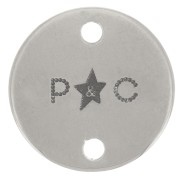 Intercalaires personnalisés 12 mm avec Logo simple - Acier inox 304 x100