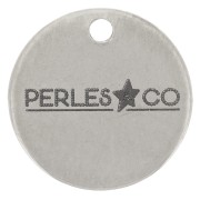Breloques personnalisées 12 mm avec Logo complexe - Acier inoxydable 304 x100|raw }}