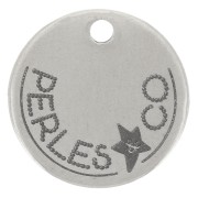 Breloques personnalisées 12 mm avec Logo complexe - Acier inoxydable 304 x100