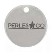 Breloques personnalisées 10 mm avec Logo complexe - Acier inoxydable 304 x100