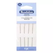 Aiguilles à chas réformable 6.4 cm - Extra épaisse - Acier inoxydable x4