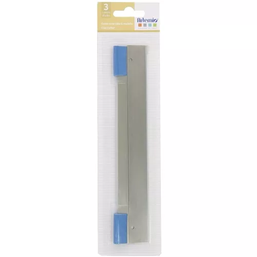 Set de 3 lames de coupe pour pâte polymère avec 2 poignées - Artémio